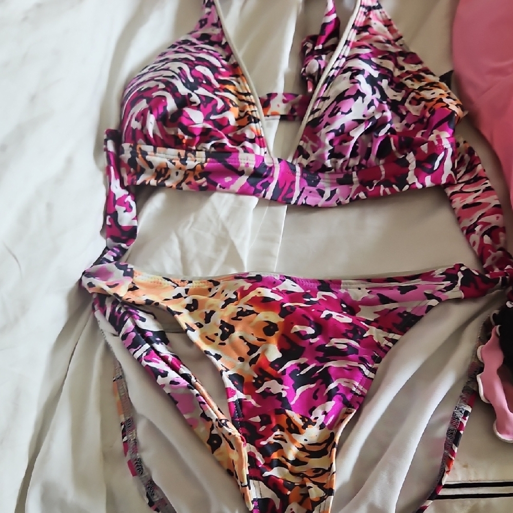 12 pieceBathing Suit Bundle. Take Them ALL.  Women's Small/Medium.  Bust Size 34